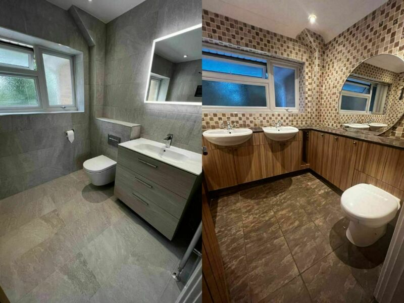 Bathroom tiling and fitting in Basildon